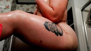 BBW Ms.cittty Covered inside Baby Oil