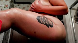 BBW Ms.cittty Covered inside Baby Oil