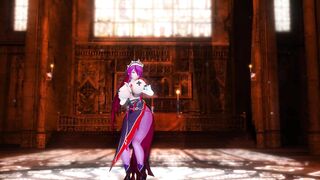Mmd Genshin Impact Rosaria Full of Milk Sexsual 3d Animated