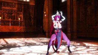 Mmd Genshin Impact Rosaria Full of Milk Sexsual 3d Animated