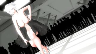 Mmd Haku Outdoor Sponsored by Bad Dragon
