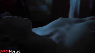 African hostel sexy pussylicks big boobed lover inside trio