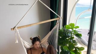LonelyMeow Mia inside AFRICAN MAMBA ( first Time with Cum in )