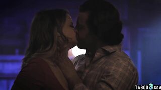 Chubby blonde barely legal Eliza Eves pounded roughly into a dark