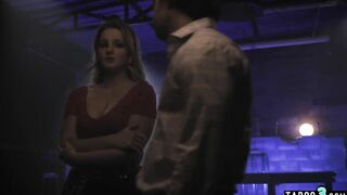 Chubby blonde barely legal Eliza Eves pounded roughly into a dark