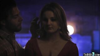 Chubby blonde barely legal Eliza Eves pounded roughly into a dark