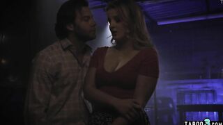 Chubby blonde barely legal Eliza Eves pounded roughly into a dark