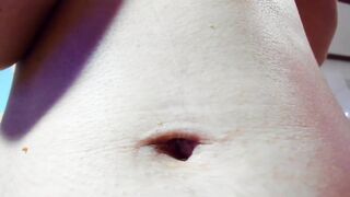 sexy Soak Dark Hair Myla_Angel's Huge Soak Naughty Performance inside Stockings. Jugs! Nipples!
