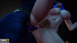 Breeding Furry with Bae Cat women | Long Dick Monster | 3D