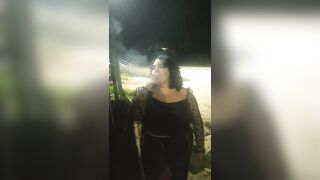 BBW, bimbos into the Beach, Smoker BIMBOS, Bdsm, Outside
