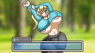 MilfPursuit-Long BREASTS Blone at the Park
