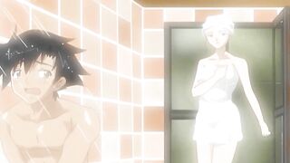 Perv roommate teaches big boobed little dark hair the joys of oral