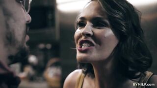 Krissy Lynn Gets Nailed Rough By A Young Huge Penis