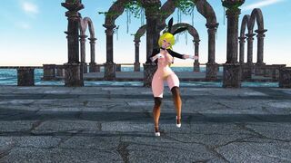 Mmd Mortal Enemy of Mario become Voluptuous Skank for Anal Fucker Bowsette