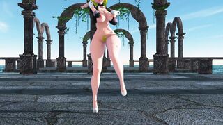 Mmd Mortal Enemy of Mario become Voluptuous Skank for Anal Fucker Bowsette