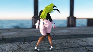Mmd Mortal Enemy of Mario become Voluptuous Skank for Anal Fucker Bowsette