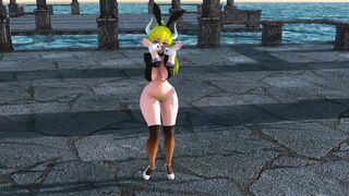Mmd Mortal Enemy of Mario become Voluptuous Skank for Anal Fucker Bowsette