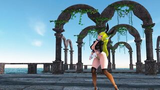Mmd Mortal Enemy of Mario become Voluptuous Skank for Anal Fucker Bowsette