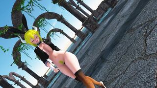Mmd Mortal Enemy of Mario become Voluptuous Skank for Anal Fucker Bowsette