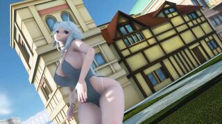 Mmd no Mercy to Haku Shameless Vagina Exposed to the Community thus