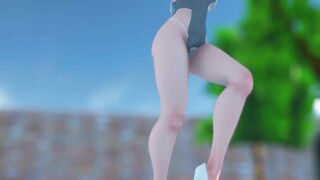 Mmd no Mercy to Haku Shameless Vagina Exposed to the Community thus