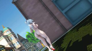 Mmd no Mercy to Haku Shameless Vagina Exposed to the Community thus
