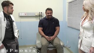 BiPhoria - sexy Doctors Solve Patient's Erectile Dysfunction
