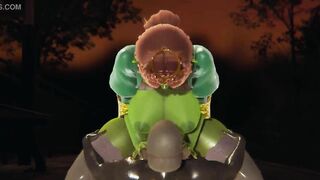 Shrek - Princess Fiona creampied by Orc - 3D Porn