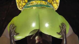 Shrek - Princess Fiona creampied by Orc - 3D Porn