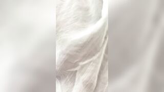 JusAgirl - Exhibitionist FILTHY HOE FLASHES BOOBS AND PLAYED WITH SLOPPY TWAT