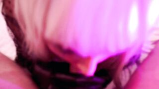 Long Turned On Cock Screwed Bdsm mom Eva Rubber Minet Soak Cunt Leather
