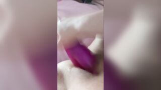 Hottie cougar Fucking herself with a Sex Toy.