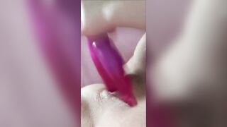 Hottie cougar Fucking herself with a Sex Toy.