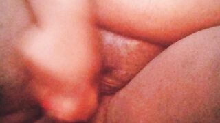 Upclose Cunt Play (ignore the Scar on my Thigh Lol)