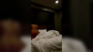 Huge Booty Hispanic Twerks on Cock