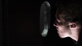 Voyeur and sex inside homemade cabin