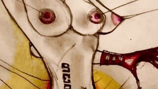 She Loves Sex and has three Jugs and two Vaginas