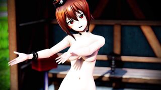 Mmd Ugly Lady trying Rough to be Fucked Long Cock into the