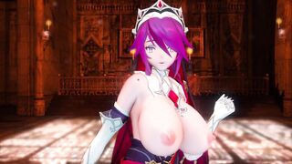 Mmd Genshin Impact Rosaria Long Titted and Hottie and Hot with Wonderful