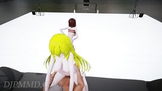 Misaka Dancing and Misaki having Sex - Hyolyn - say my name