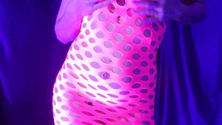 cougar Dancer with Full Bladder Peeing for Client