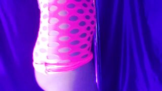 cougar Dancer with Full Bladder Peeing for Client
