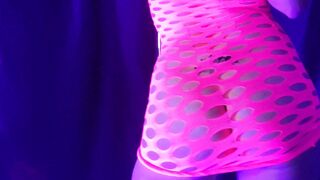 cougar Dancer with Full Bladder Peeing for Client