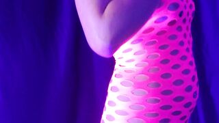 cougar Dancer with Full Bladder Peeing for Client