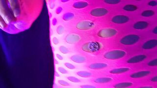 cougar Dancer with Full Bladder Peeing for Client