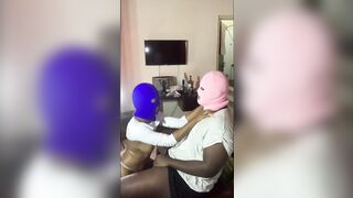 Sucking Off and Fucking. we almost Broke the Chair
