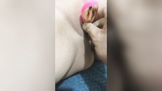 Squirting on my new Vibrator