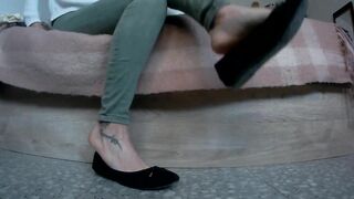 Dangling my African Flats for your Eyes !! Enjoy It!!