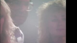 Raven and Selena outside fucking in a club, upscaled to
