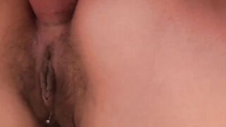 Hairy barely legal loves anal sex